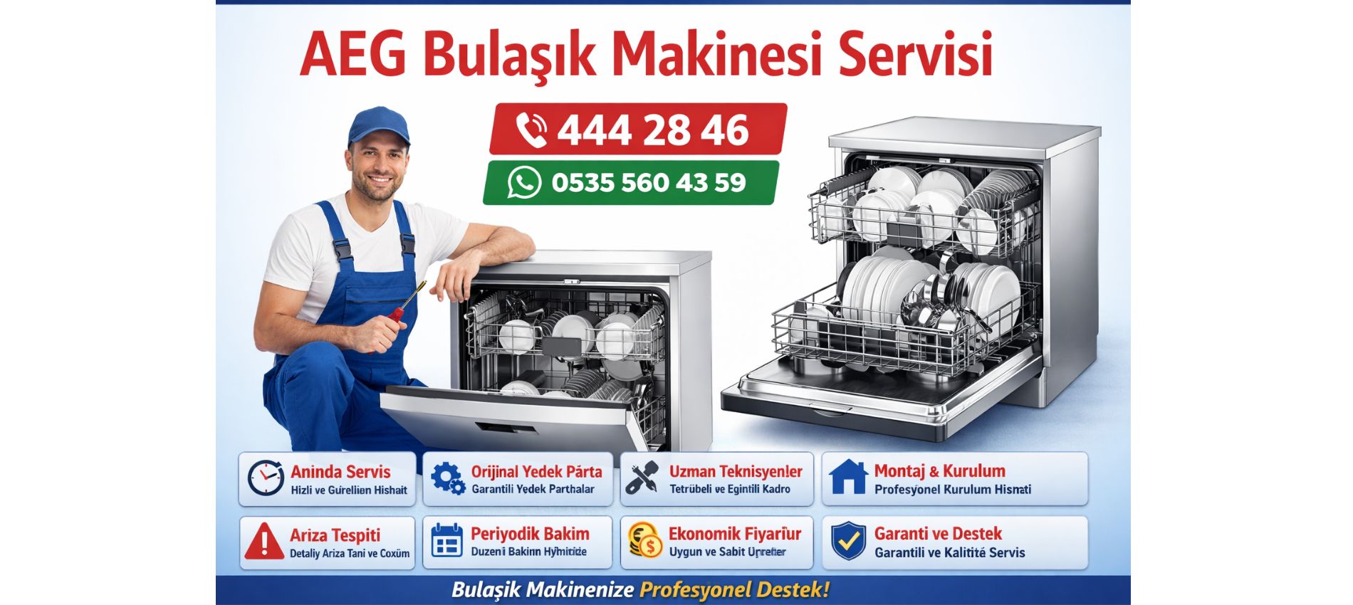 AEG Bulaşık Makinesi Servisi